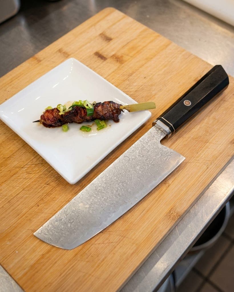 A dish prepared by Nigel Wong